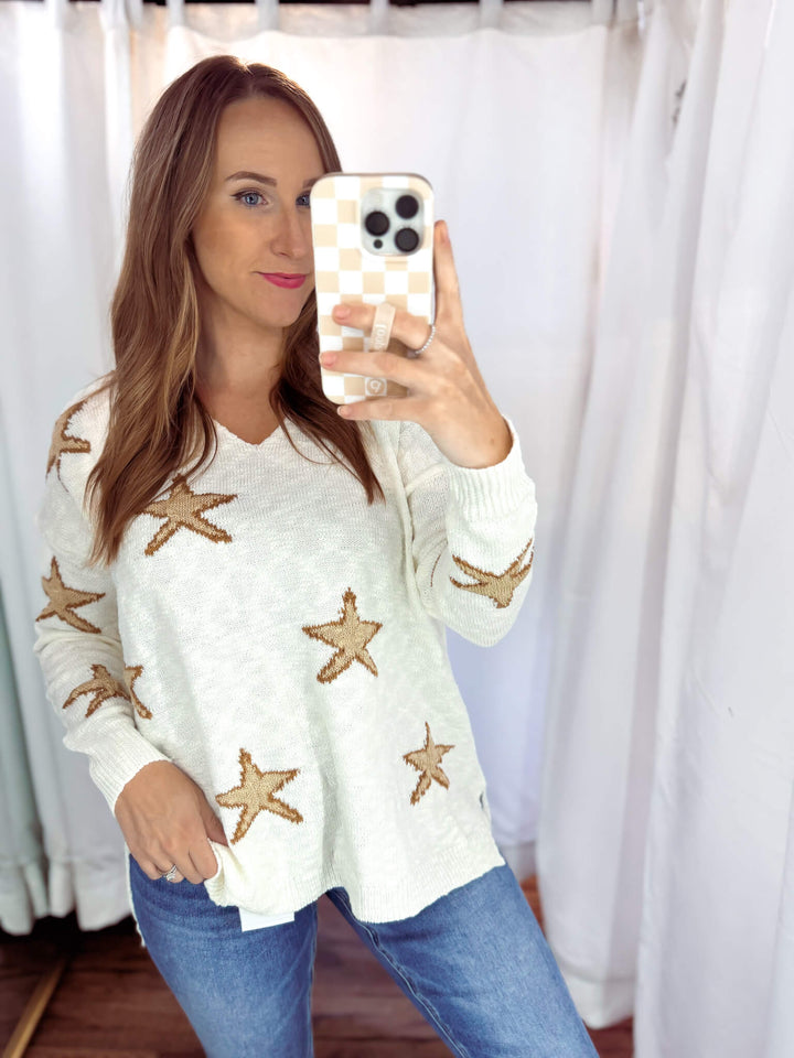 Natural Star Lightweight Sweater