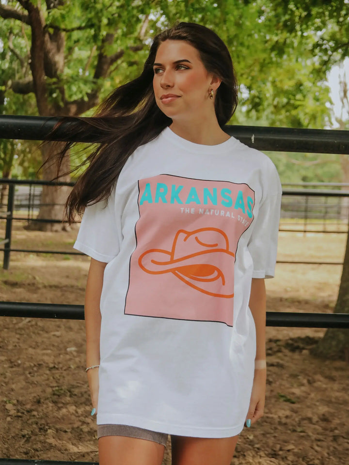 The Natural State Arkansas Graphic Tee