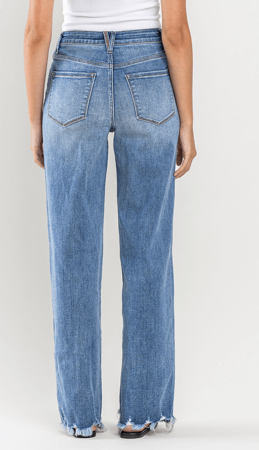 Ultra High Rise Loose Fit Tummy Control Jeans