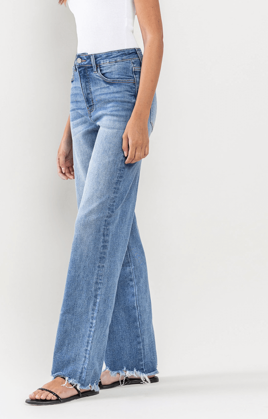 Ultra High Rise Loose Fit Tummy Control Jeans