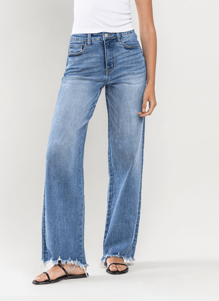 Ultra High Rise Loose Fit Tummy Control Jeans