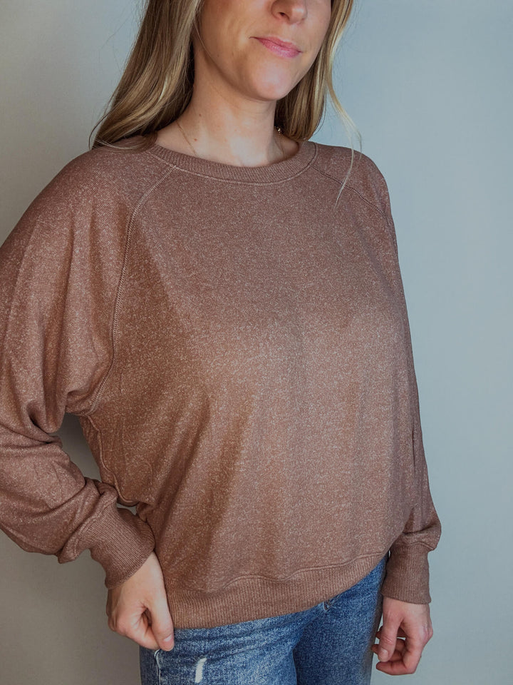 Soft Touch Raglan Long Sleeve Top