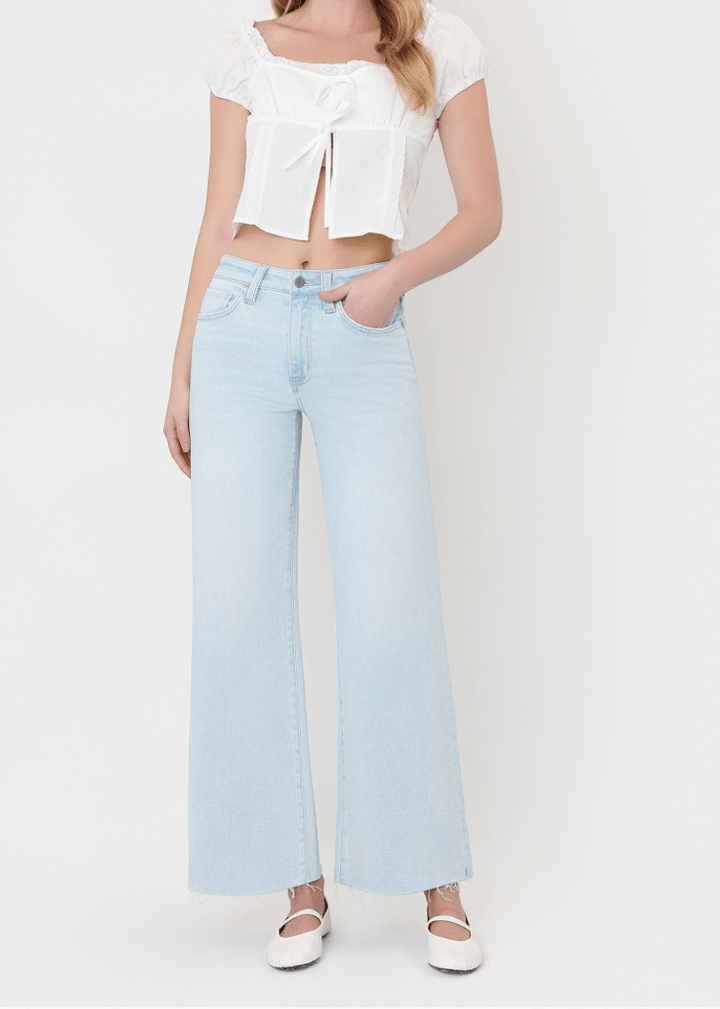 Susie High Rise Wide Flare Jeans