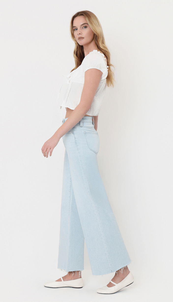 Susie High Rise Wide Flare Jeans