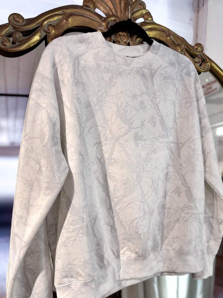 Cloud Nine Fleece Camo Crewneck Sweatshirt