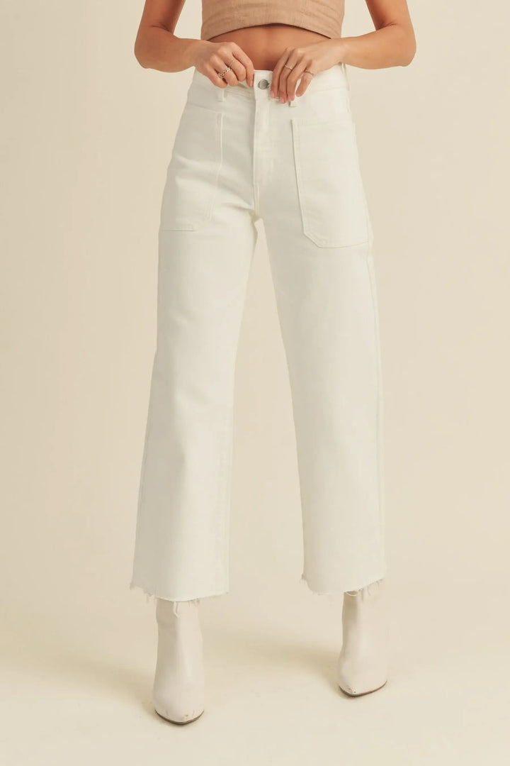 Casual Moves Utility Stretch Wide Leg Pants