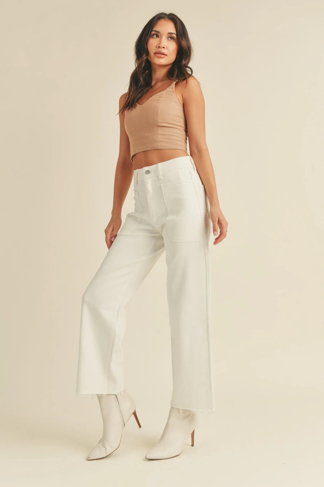 Casual Moves Utility Stretch Wide Leg Pants