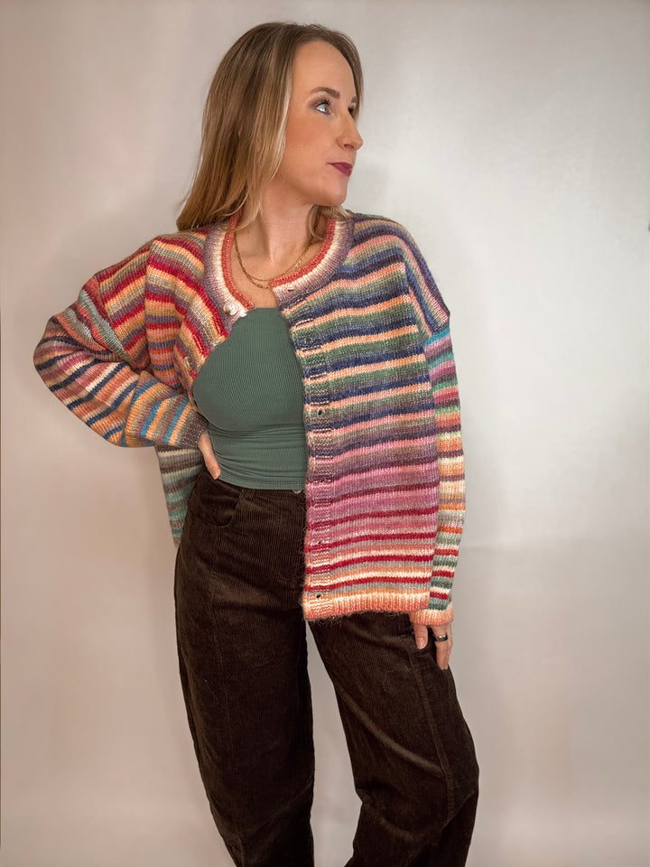 Painted Skies Sweater Cardigan