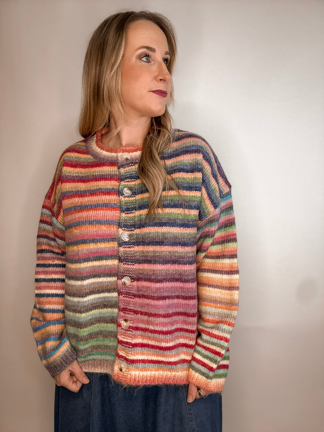 Painted Skies Sweater Cardigan