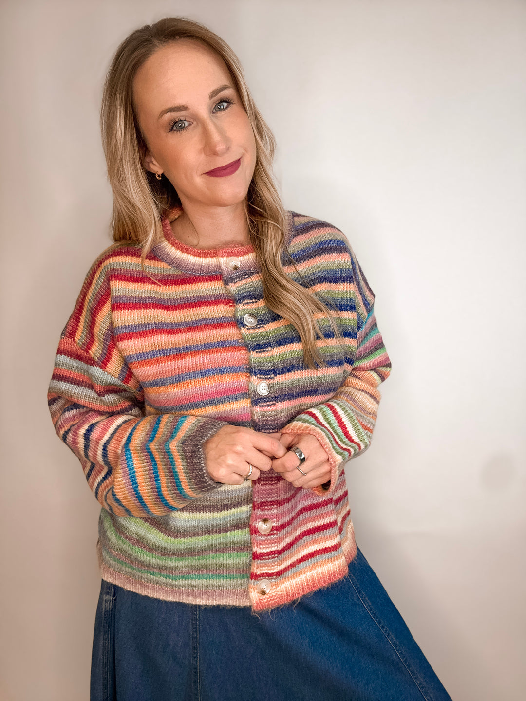 Painted Skies Sweater Cardigan