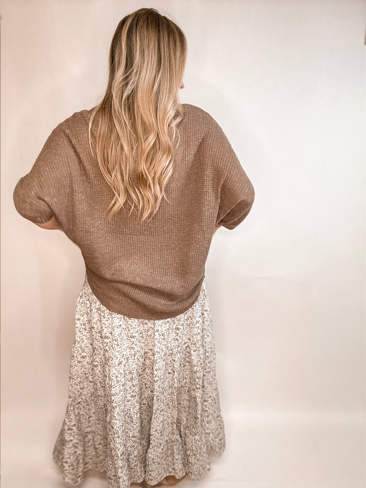 Cocoa Dolman Knit Sweater