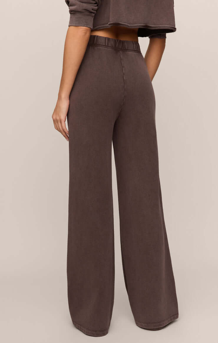 Z SUPPLY: Hunter Knit Pant - Dark Chocolate