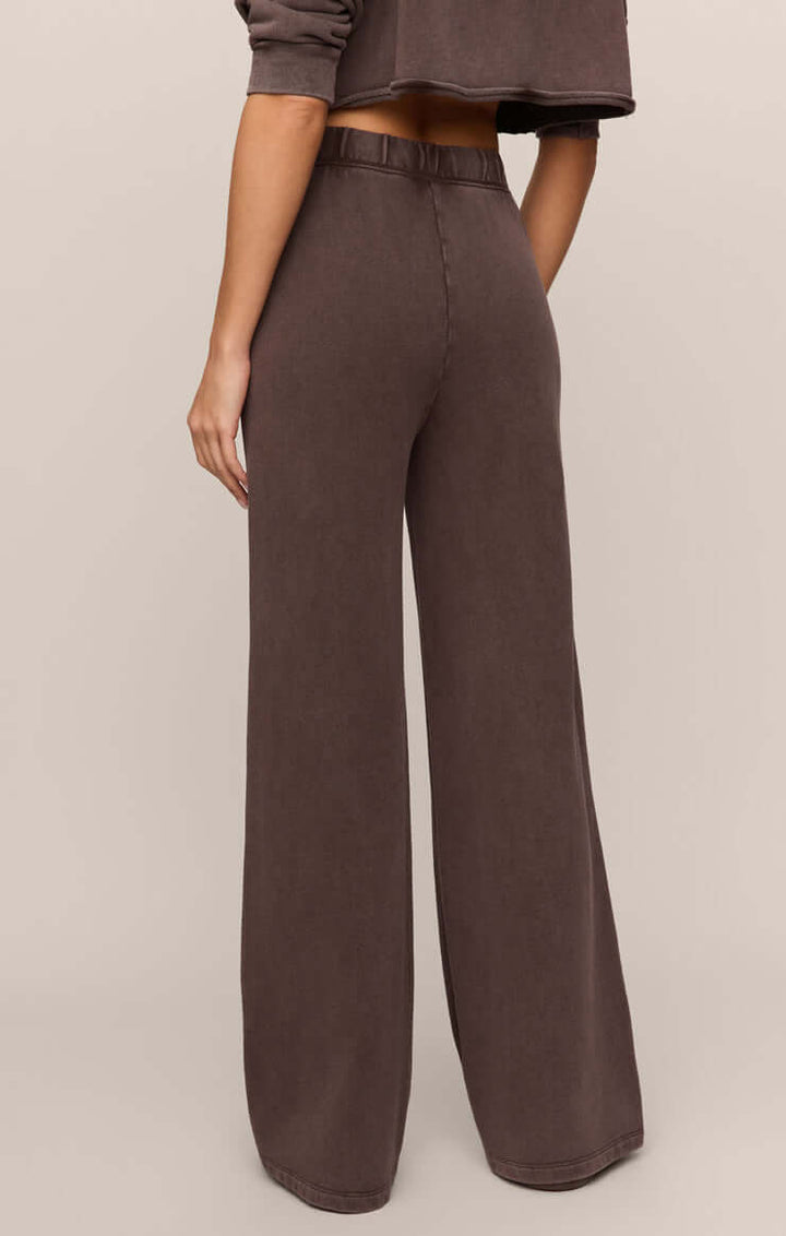 Z SUPPLY: Hunter Knit Pant - Dark Chocolate