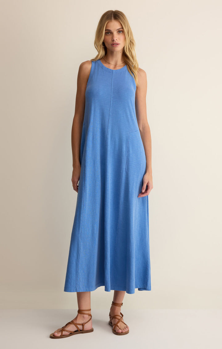 Z SUPPLY: Waters Edge Midi Dress - Marina