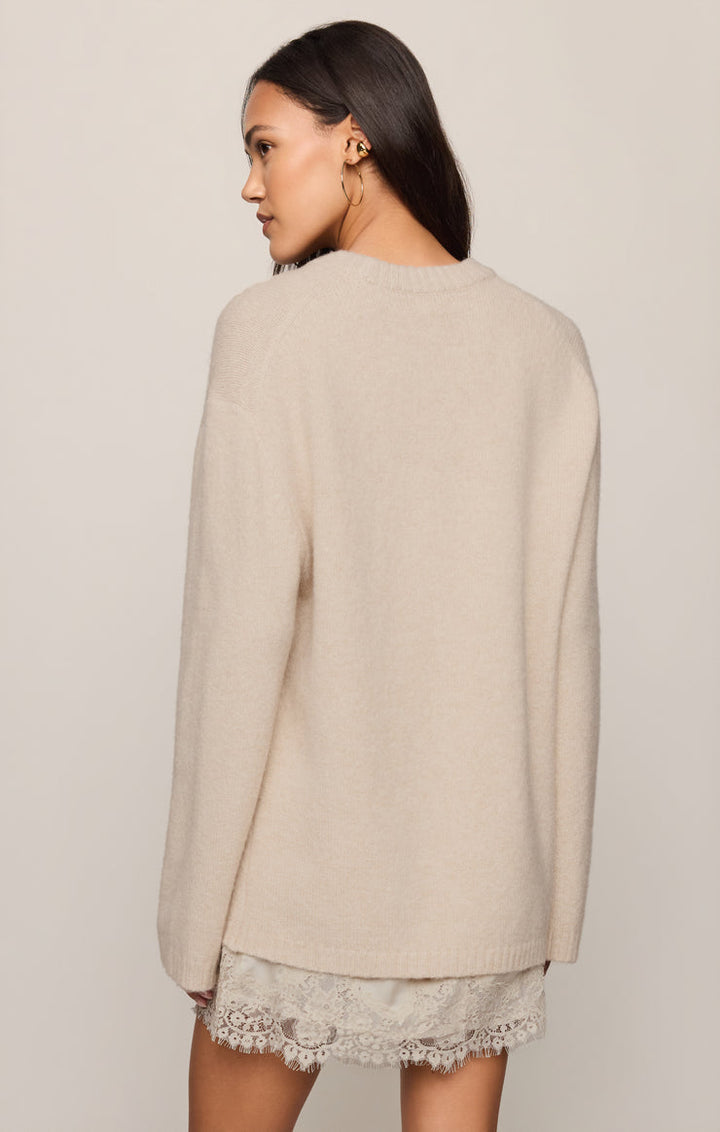Z SUPPLY: Chill Mode Sweater - Frosted Pearl