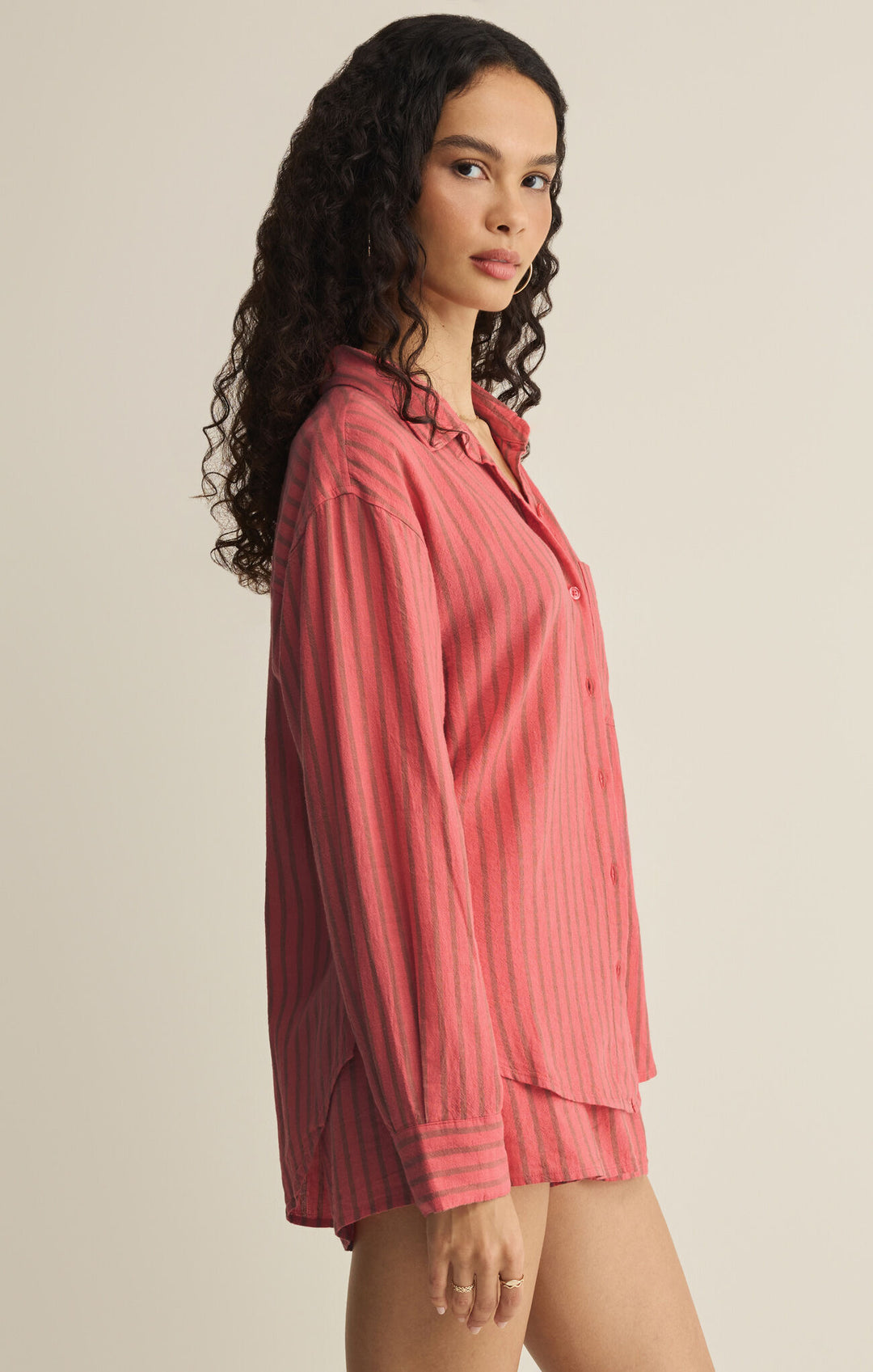 Z SUPPLY: The Perfect Striped Button Up - Gelato