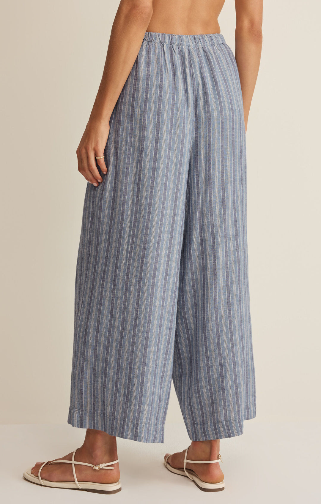 Z SUPPLY: The Perfect Striped Pant - Indigo