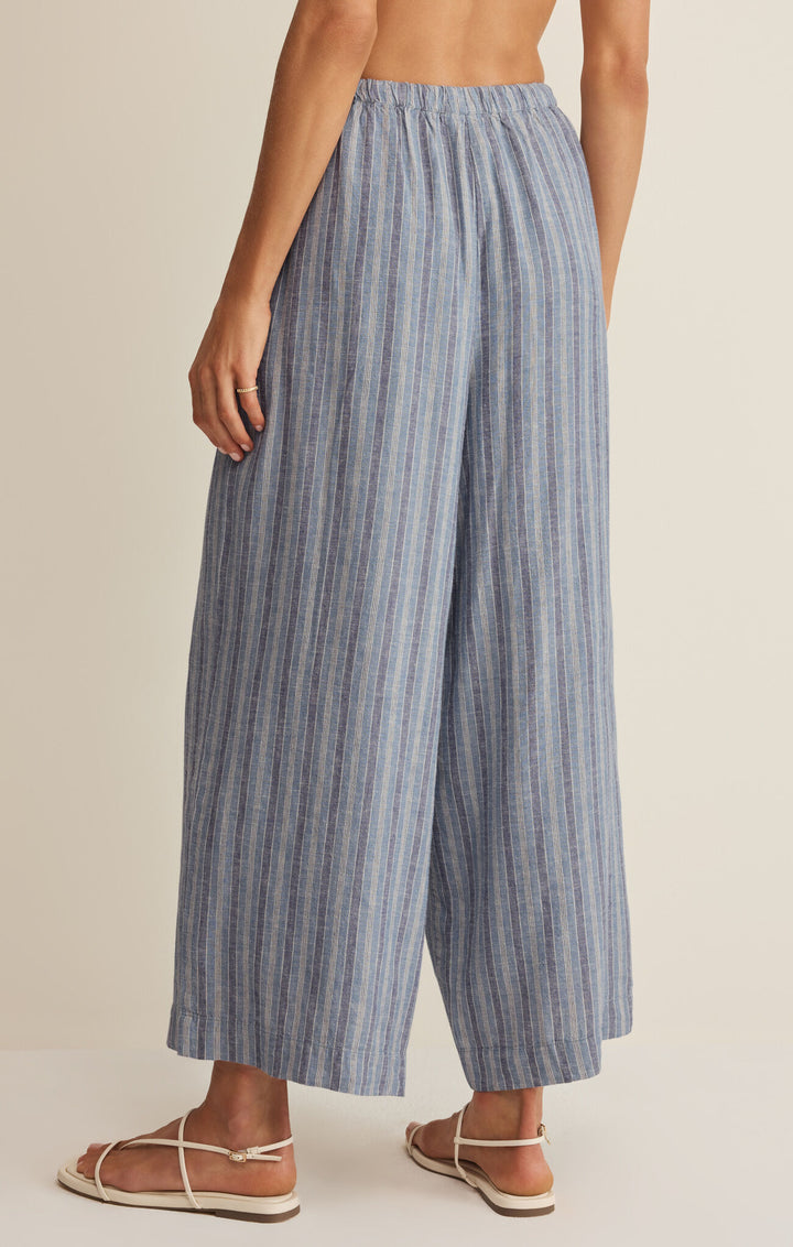 Z SUPPLY: The Perfect Striped Pant - Indigo