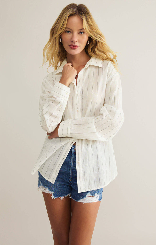 Z SUPPLY: Seaport Striped Shirt – Zen + Zeus Clothing Co.