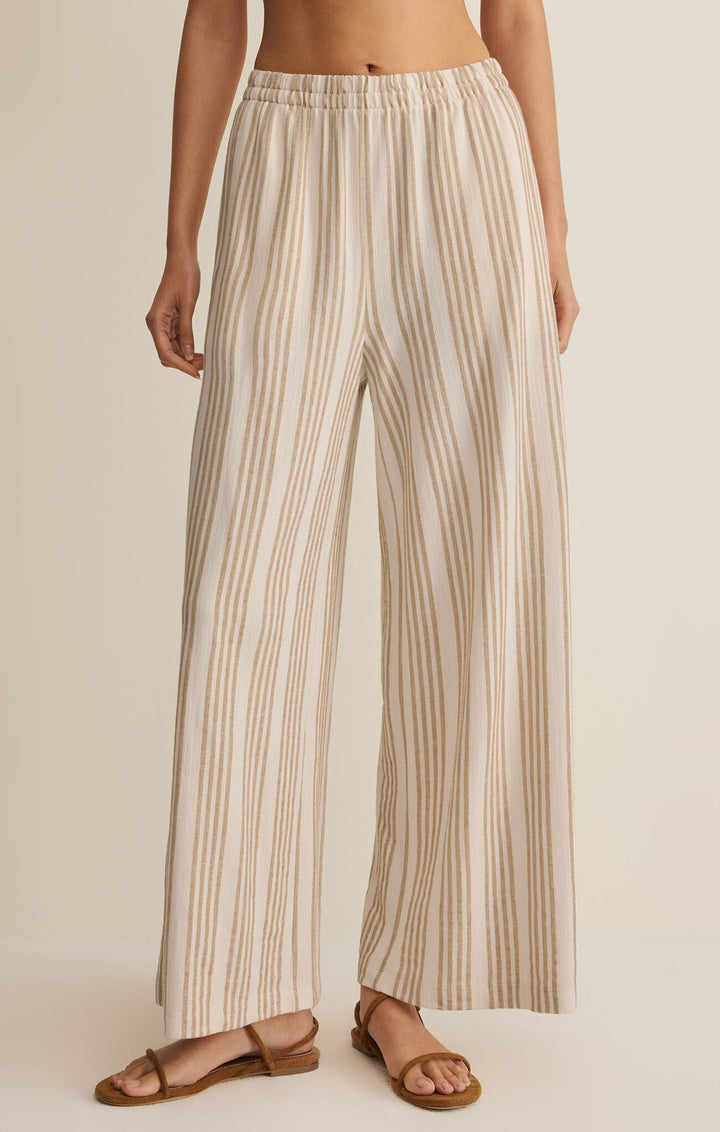 Z SUPPLY: Scout Knit Striped Pants - Cloud