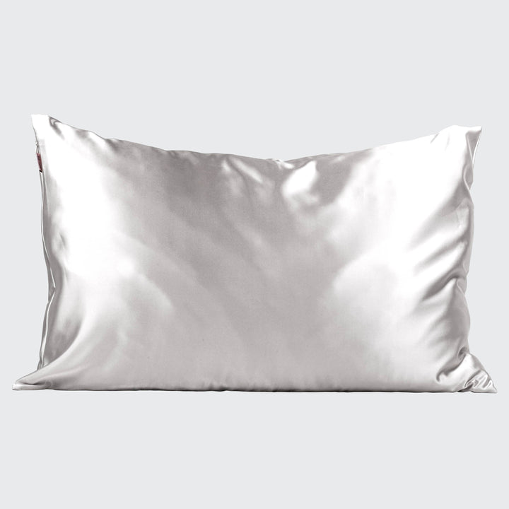 Satin Standard Pillowcase - Silver