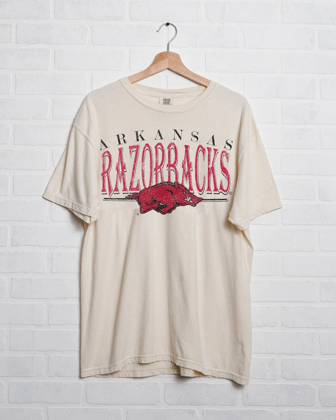 Arkansas Razorbacks 80s Comfort Colors Tee - Shirts & Tops