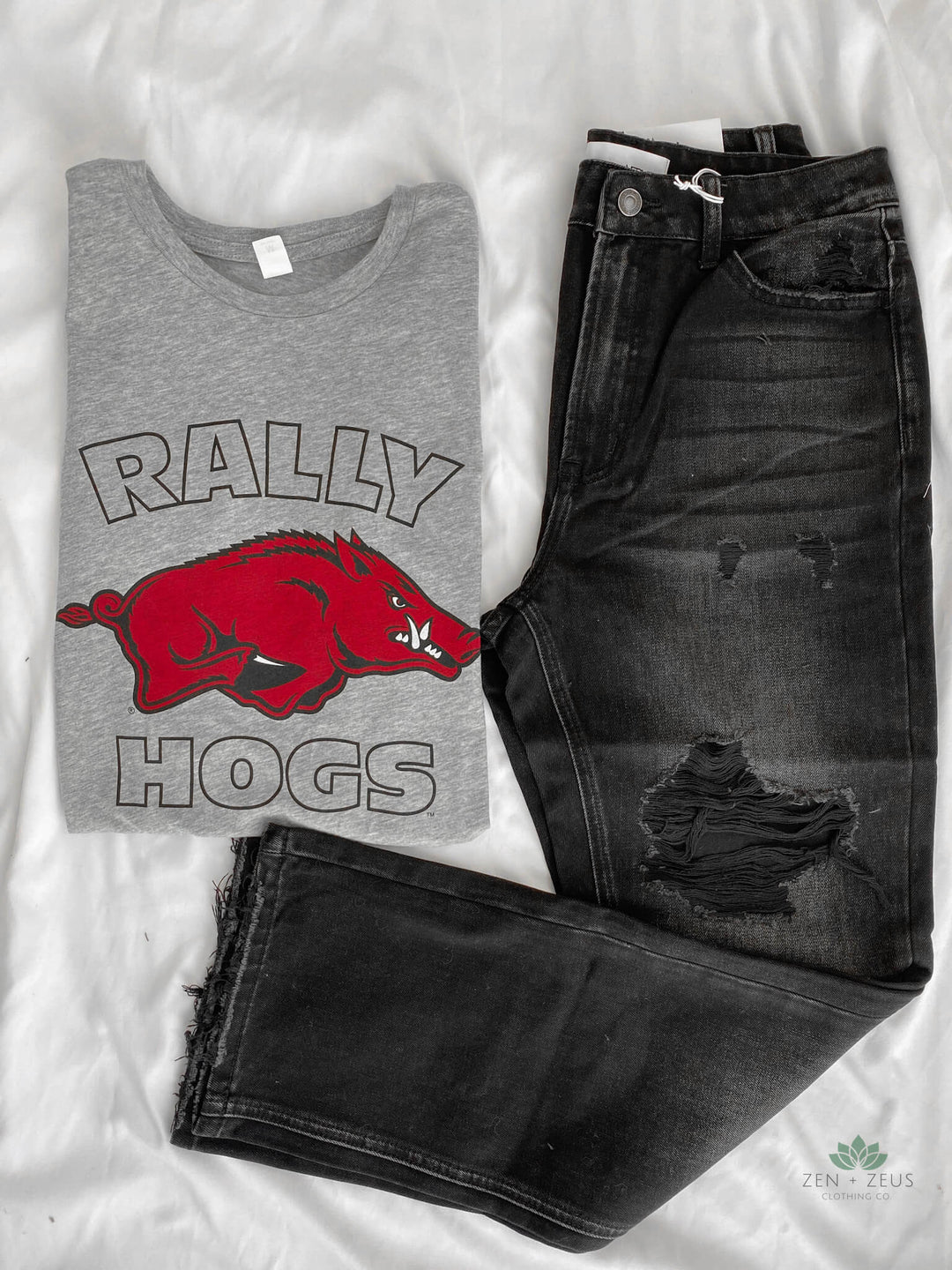 Arkansas Razorbacks Rally Hogs Graphic Tee - Shirts & Tops