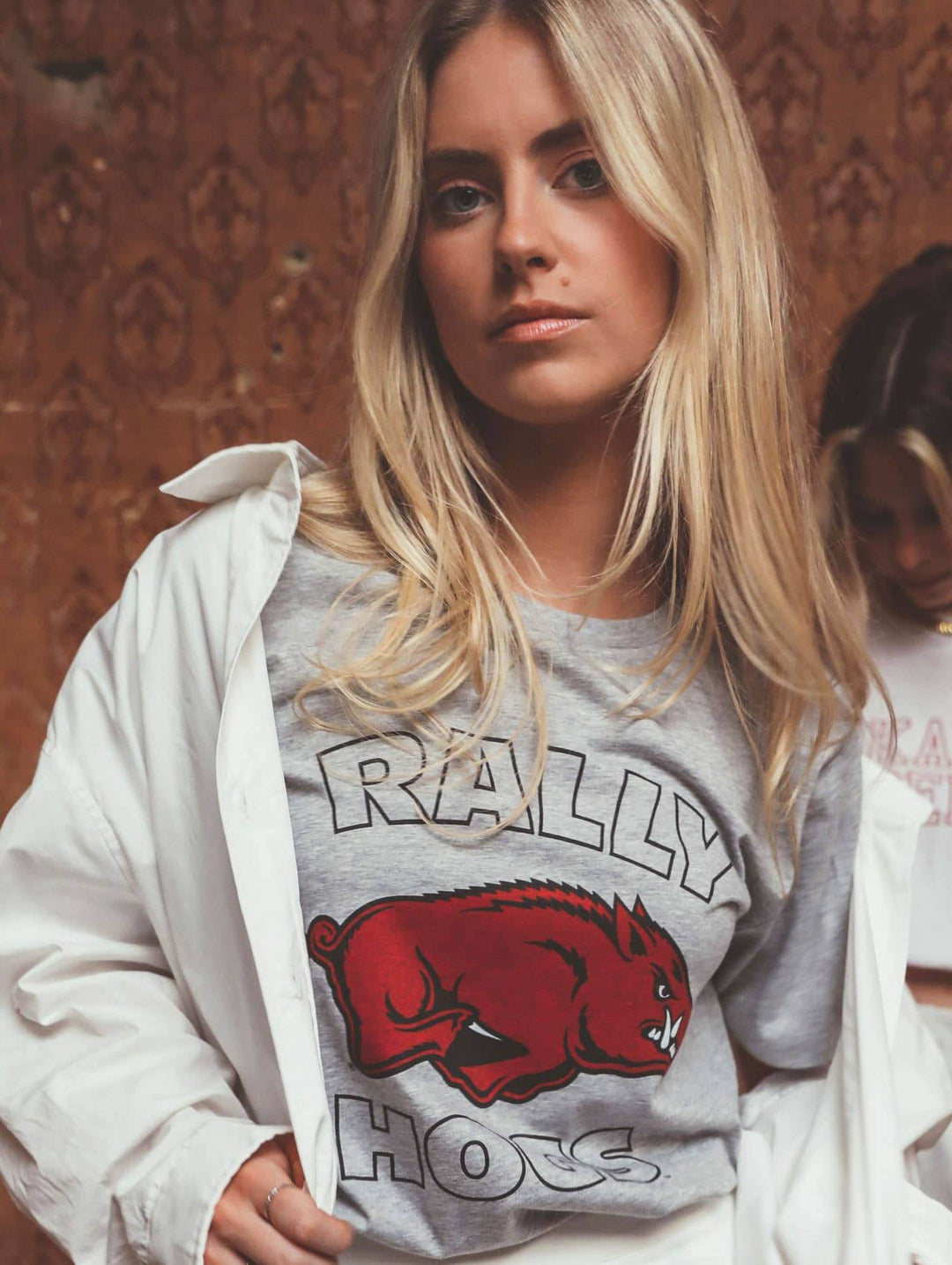 Arkansas Razorbacks Rally Hogs Graphic Tee - Shirts & Tops