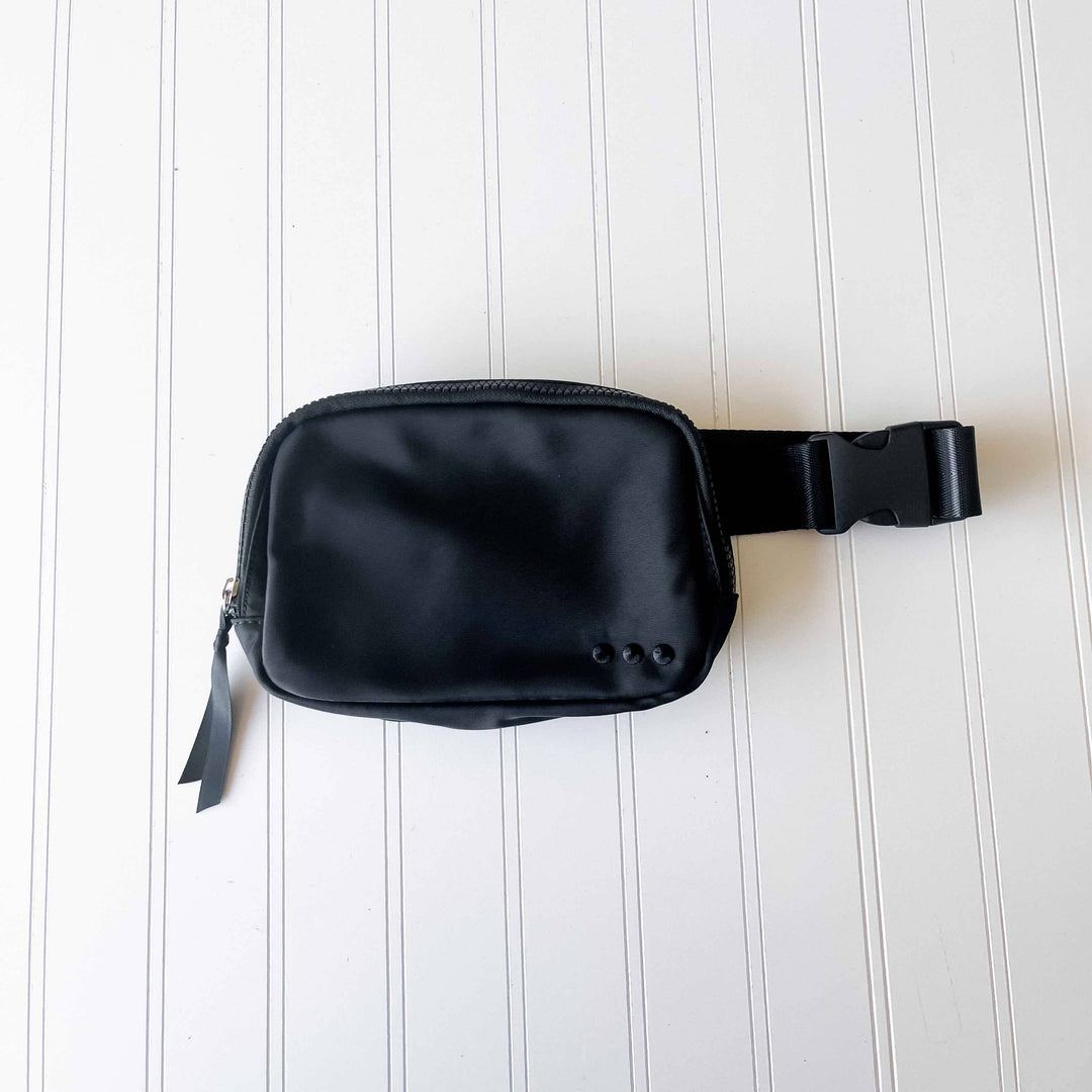 Black Nylon Bum Bag - Bag