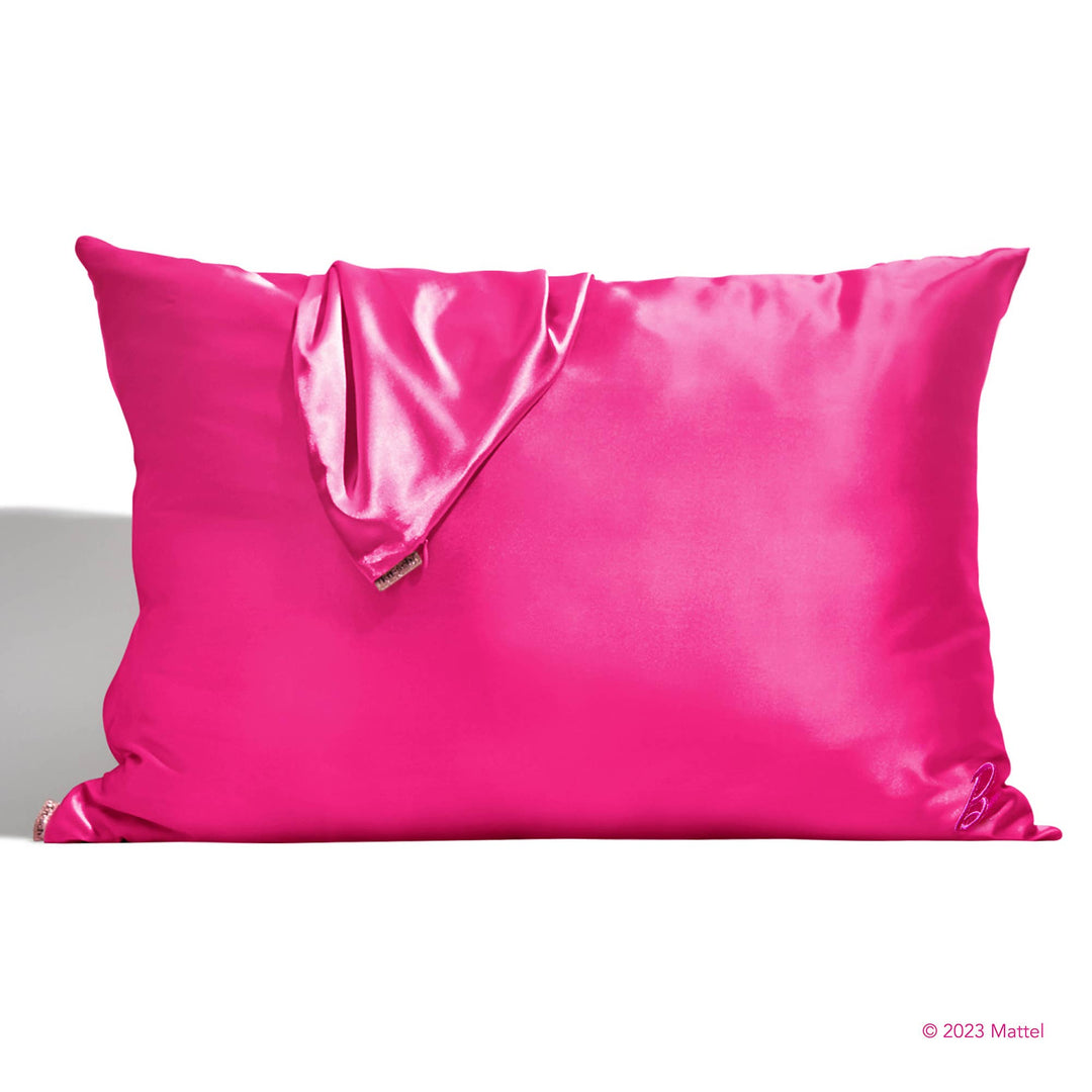 barbie-pink-satin-pillowase