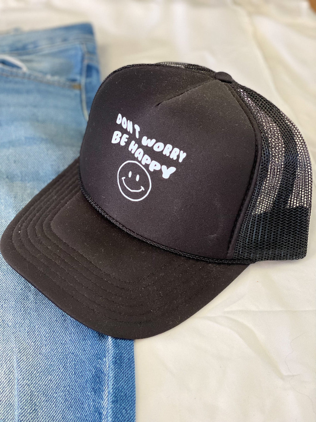 Don’t Worry Be Happy Trucker Hat - Hat