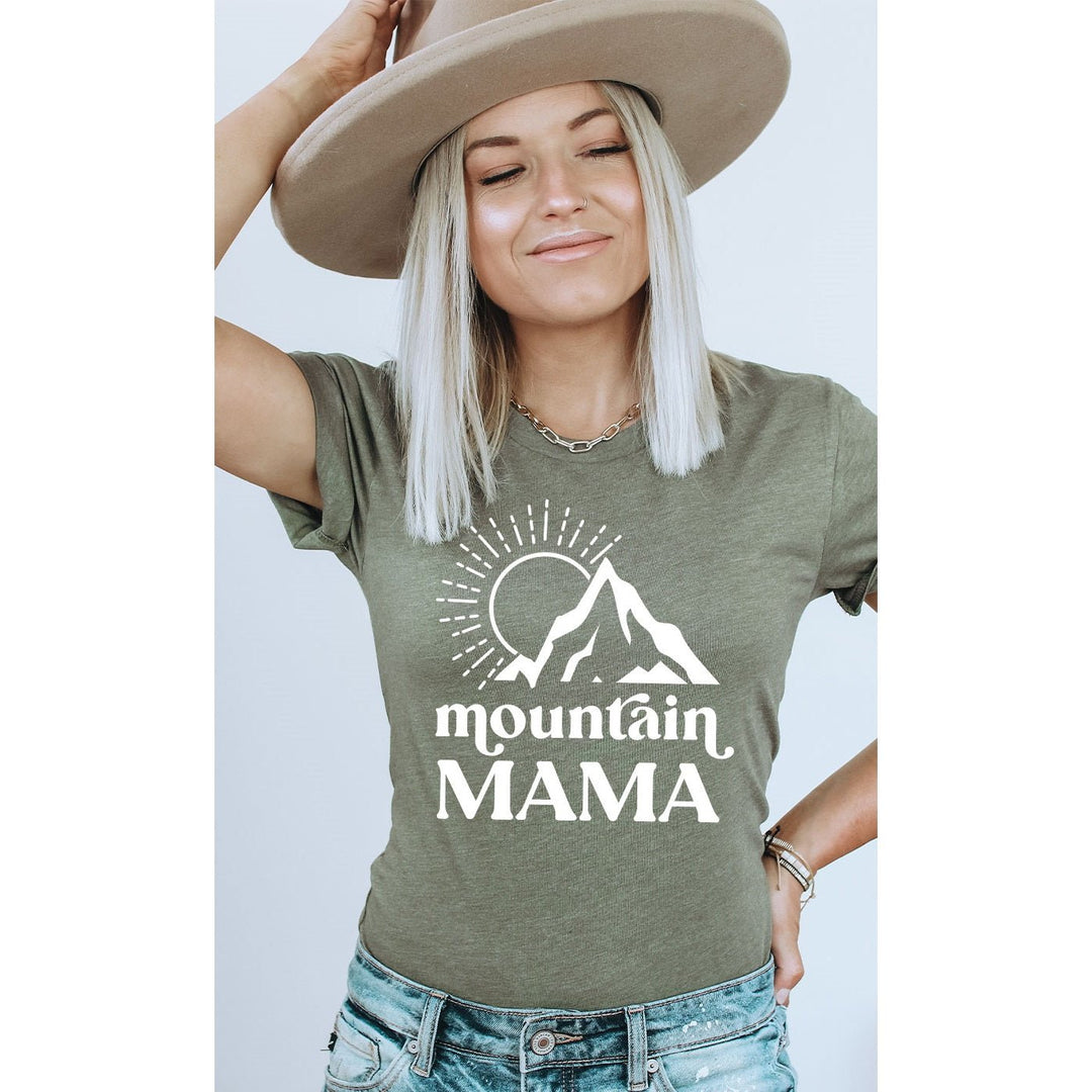 Mountain Mama Graphic Tee - Shirts & Tops