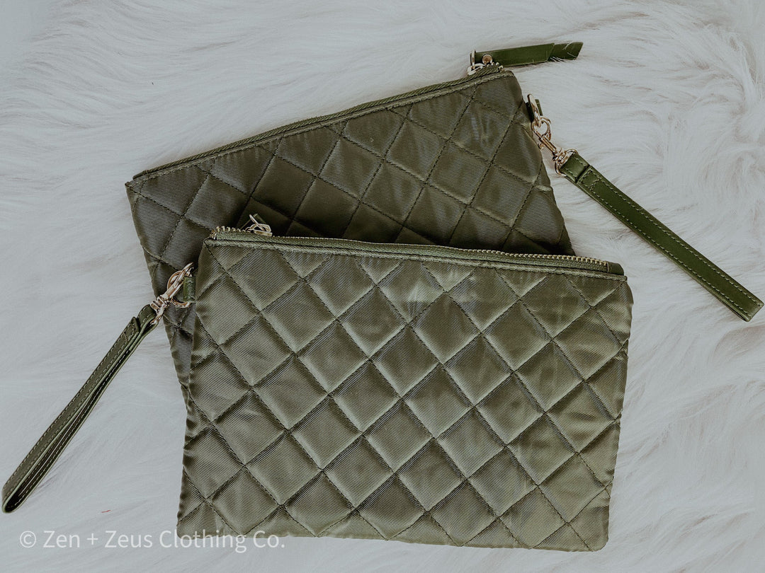 Necessary Quilted Wristlet - Purse