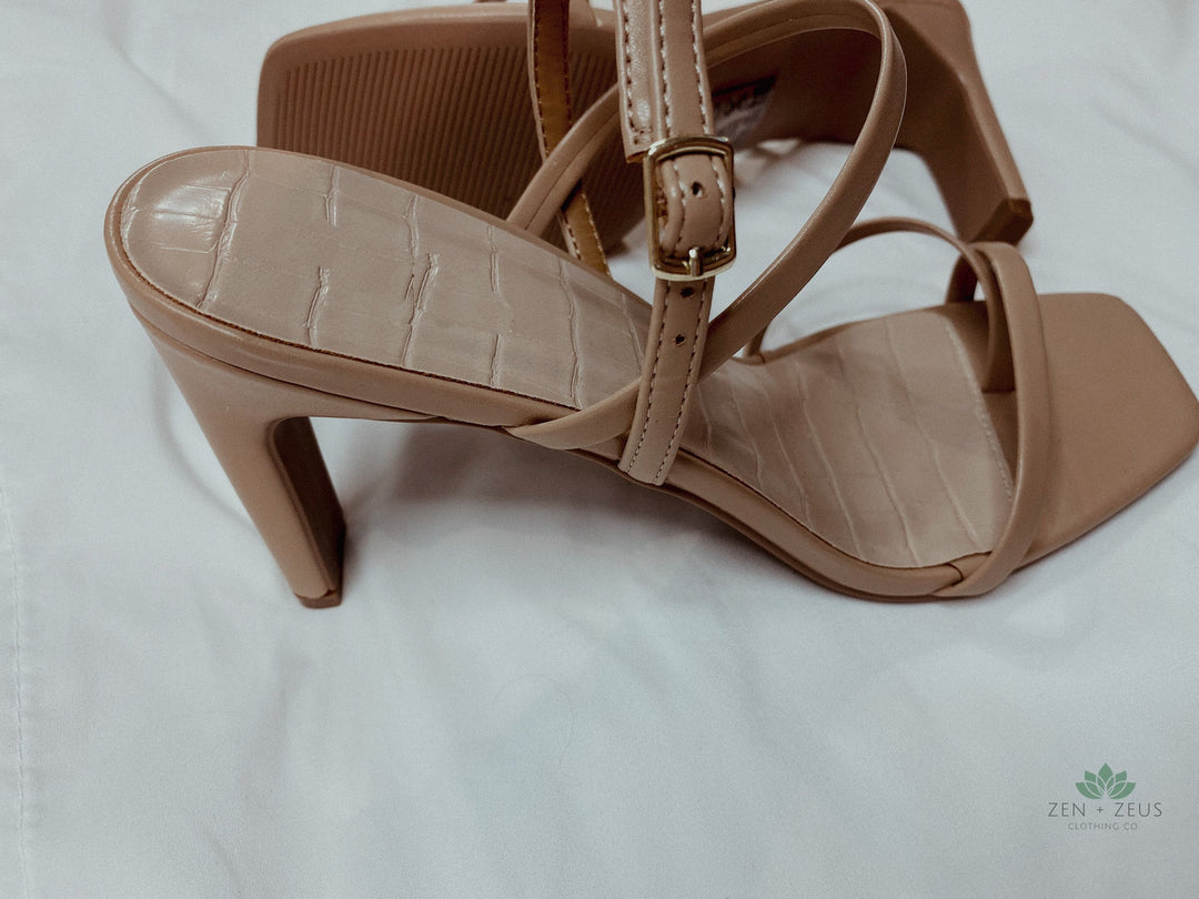 Strappy Slingback Heel - Shoes