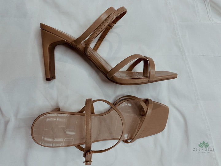 Strappy Slingback Heel - Shoes
