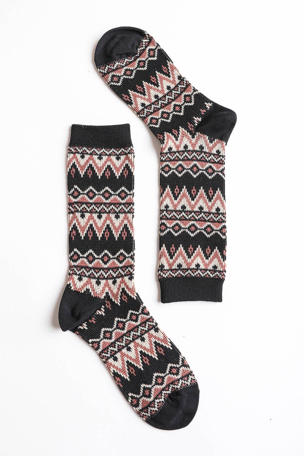 Tribal Pattern Socks - Socks