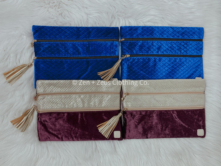Versatile Velvet Bag - Handbag & Wallet Accessories