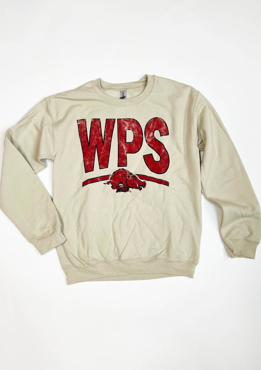Woo Pig Sooie Arkansas Retro Hog Sweatshirt - Sweater