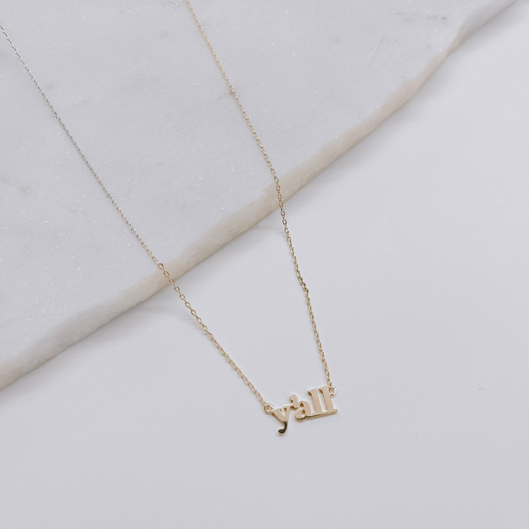 Y'all Good Times Necklace - Necklace